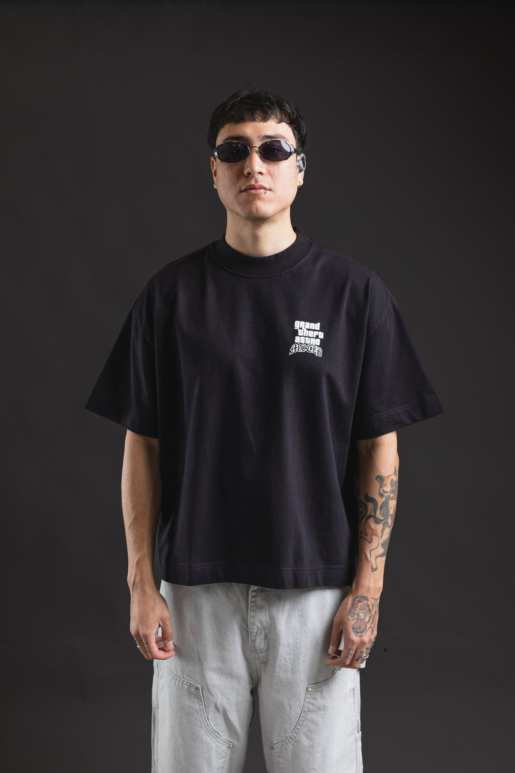 Boxy JERICÓ GTA Black, calce boxy de frente