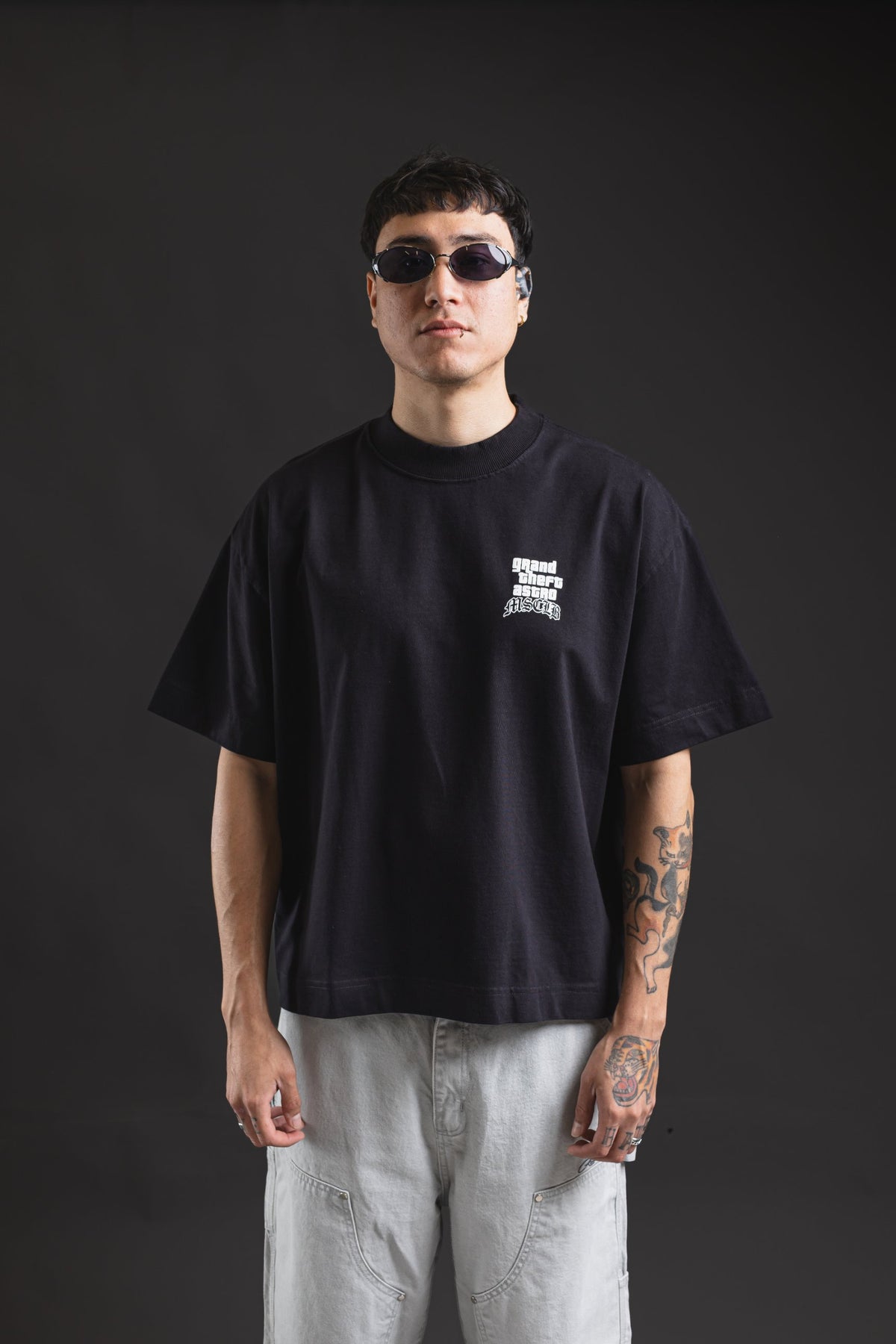 Boxy JERICÓ GTA Black, calce boxy de frente