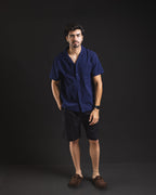 Camisa Corrugated azul – look completo