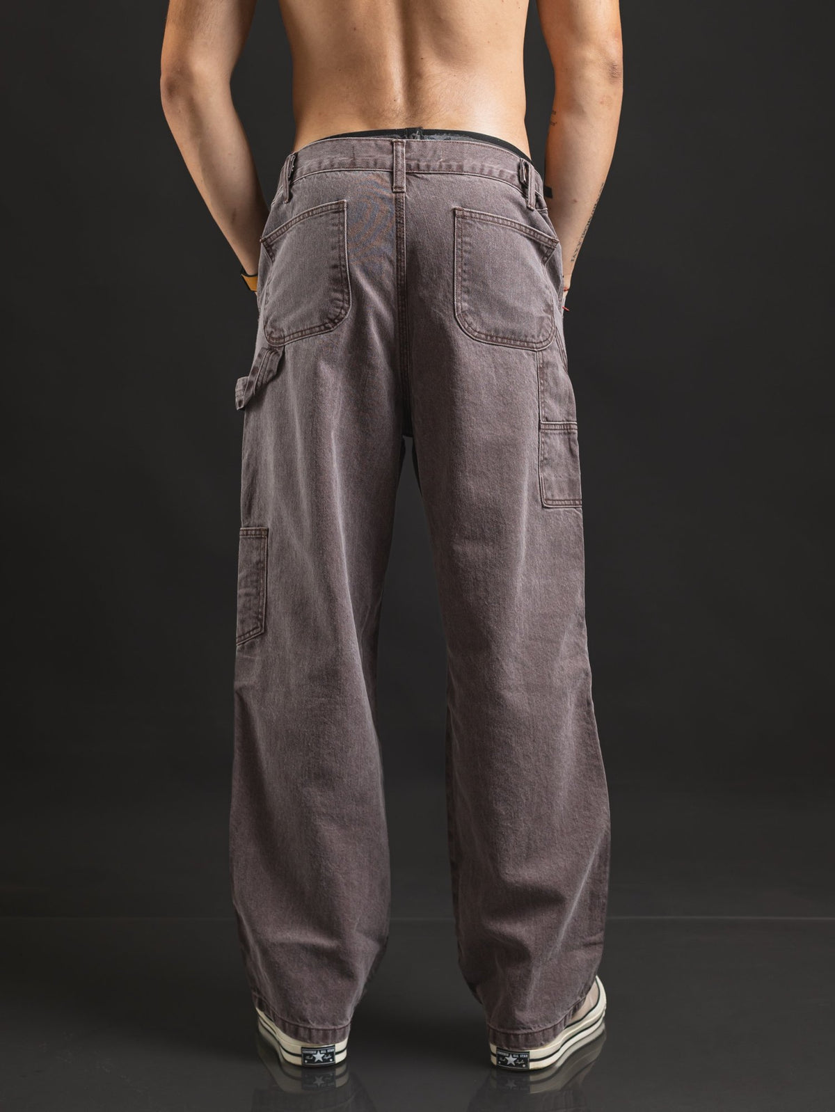 Jeans Carpenter Vintage REDENTOR Brown - espalda