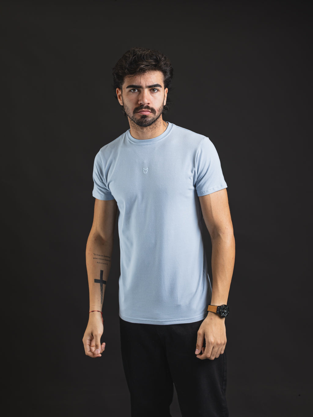 T-Shirt OTTO New Mini Betel Celeste - frente