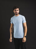 T-Shirt OTTO New Mini Betel Celeste - frente