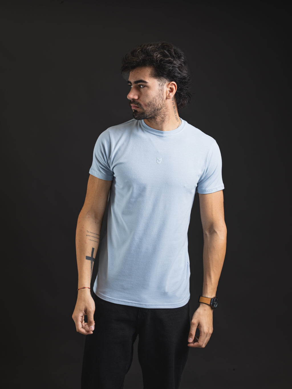 T-Shirt OTTO New Mini Betel Celeste - perfil