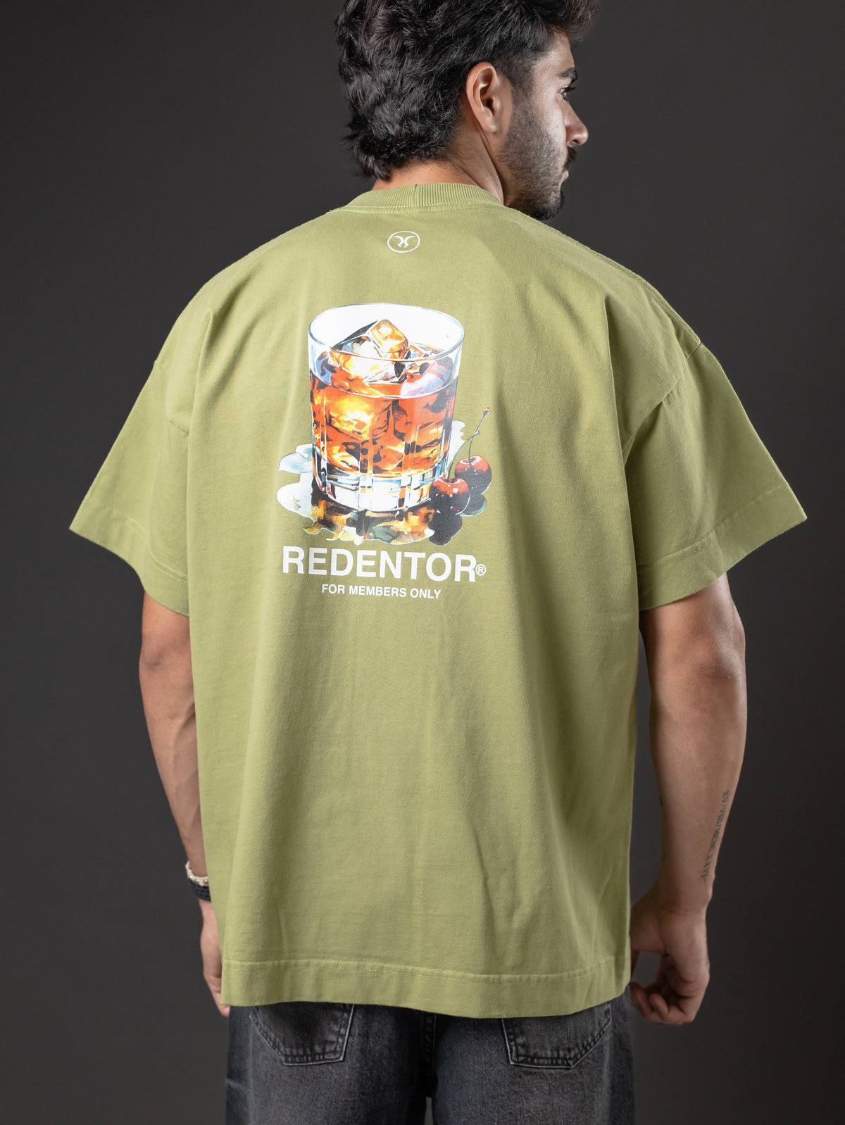 OVERSIZE REDENTOR WHISKY GREEN