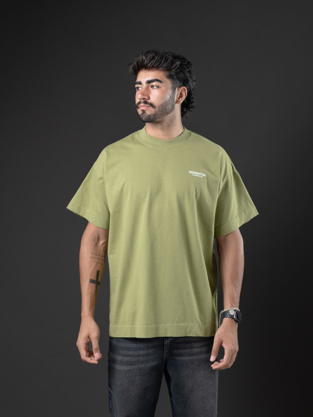 OVERSIZE REDENTOR WHISKY GREEN