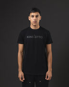 T-SHIRT OTTO NEW BASIC KING OTTO BLACK