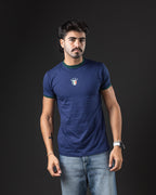 T-SHIRT OTTO RINGER TEE BLUE/GREEN