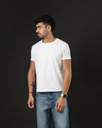 T-SHIRT OTTO NEW BASIC C/BOTON MARFIL