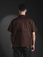 CAMISA RDTR DISRUPTOR MARRON CHOCOLATE