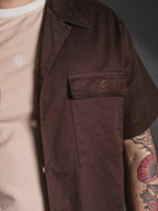 CAMISA RDTR DISRUPTOR MARRON CHOCOLATE