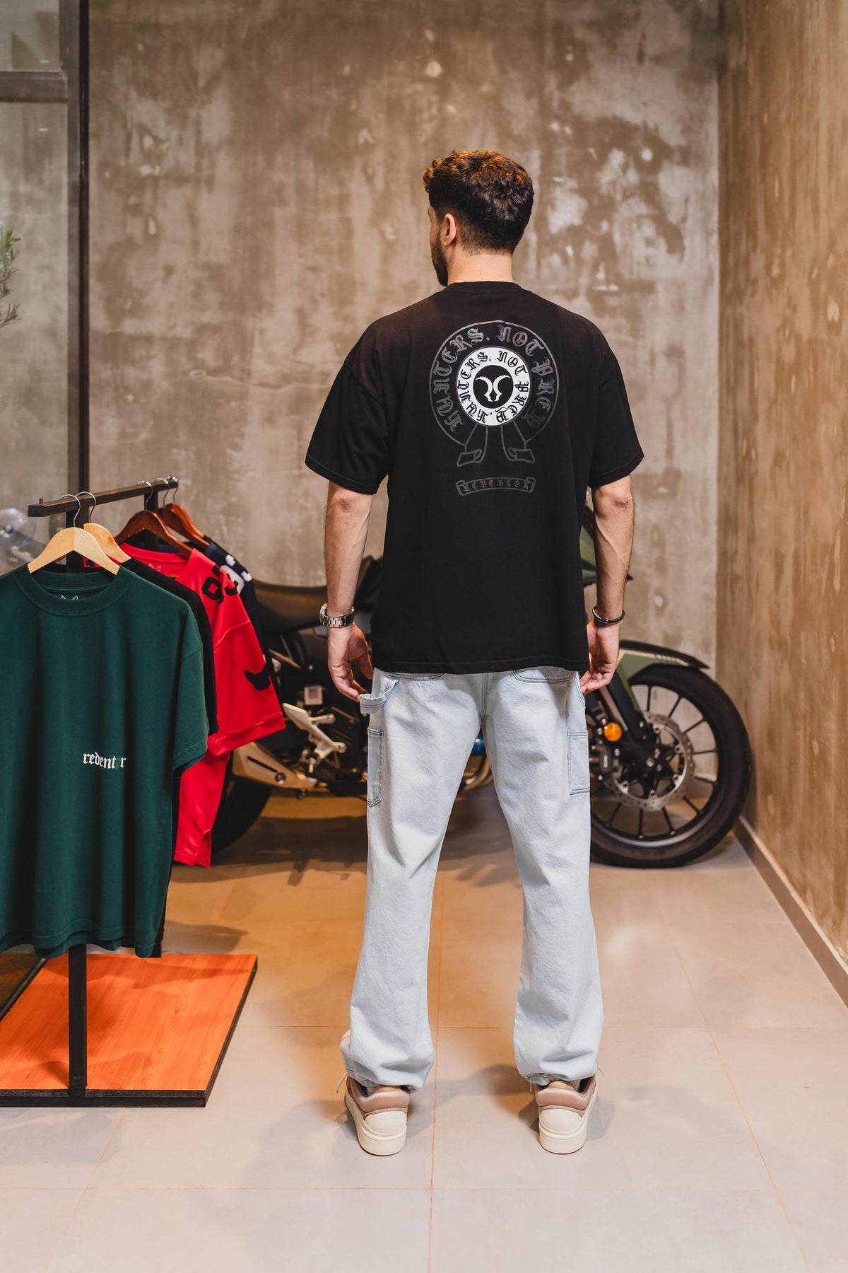 OVERSIZE OTTO X REDENTOR ANTIA BLACK