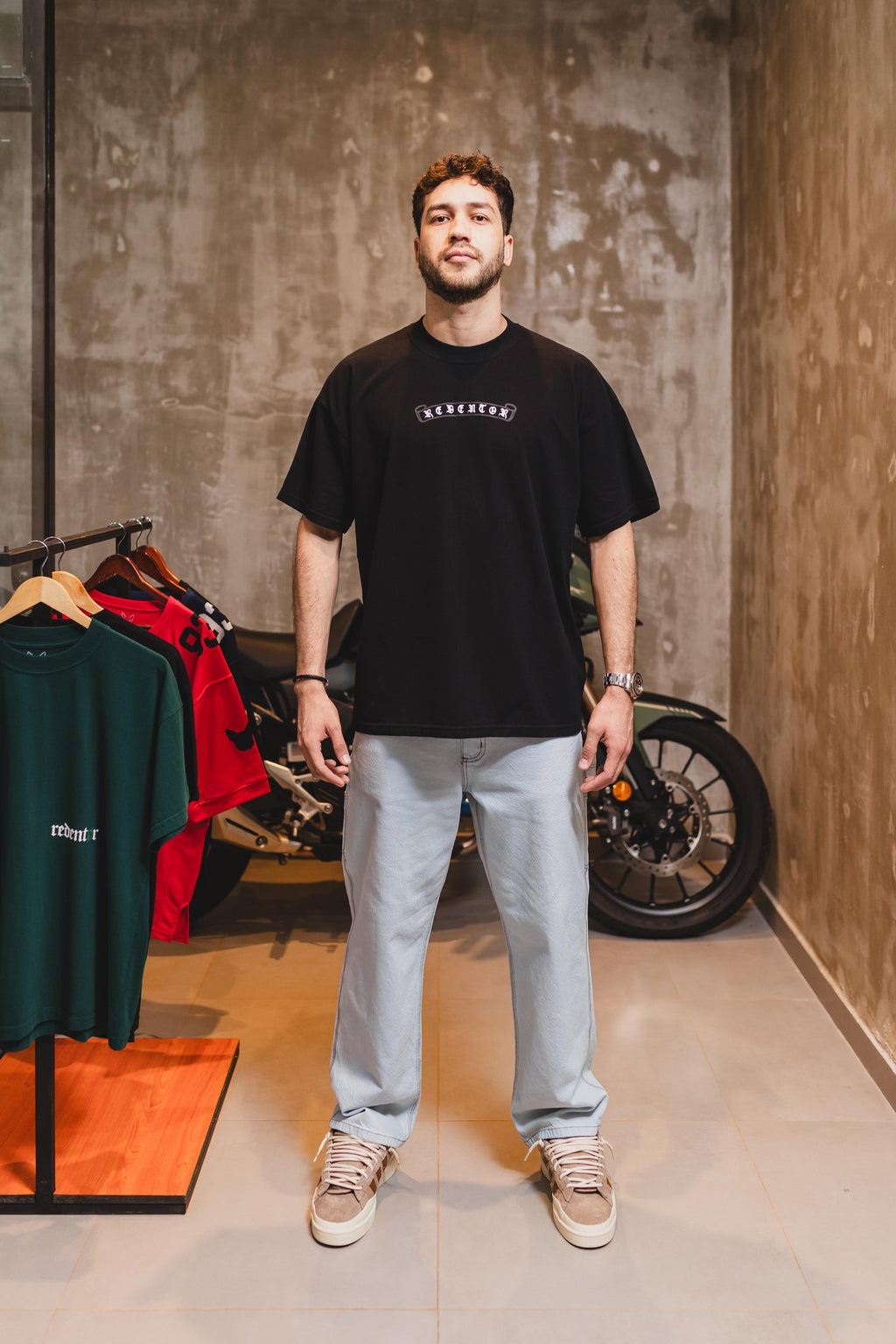 OVERSIZE OTTO X REDENTOR ANTIA BLACK