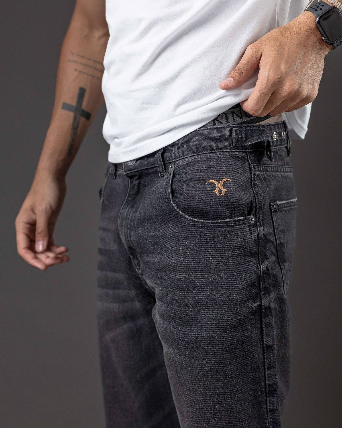 PANTALON WIDE BOOT  OTTO/REDENTOR BLACK INTER.