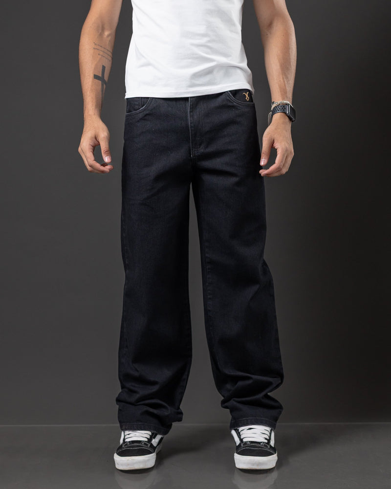 PANTALÓN WIDE BOOT OTTO/REDENTOR BLACK ESTÁTICO