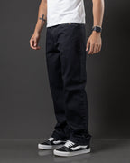 PANTALON WIDE BOOT  OTTO/REDENTOR BLACK ESTATICO.