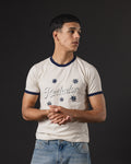 BABY TEE REDENTOR MARFIL/MARINO
