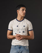 BABY TEE REDENTOR MARFIL/MARINO