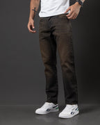 JEANS OTTO RECTO NEGRO OXIDADO