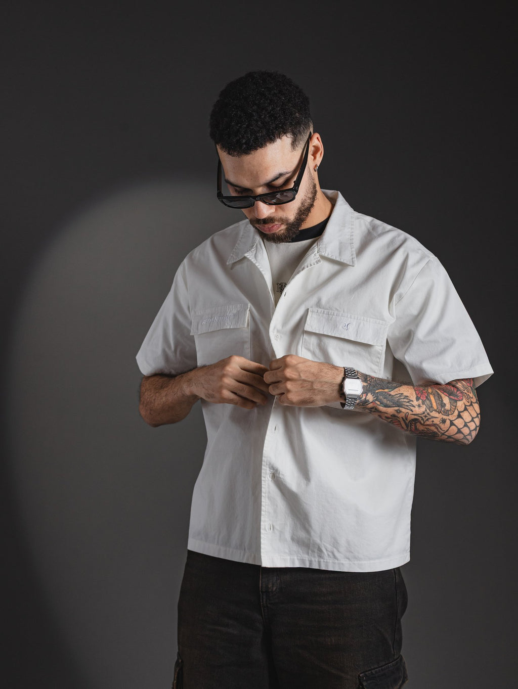CAMISA RDTR DISRUPTOR CRUDO/MARFIL