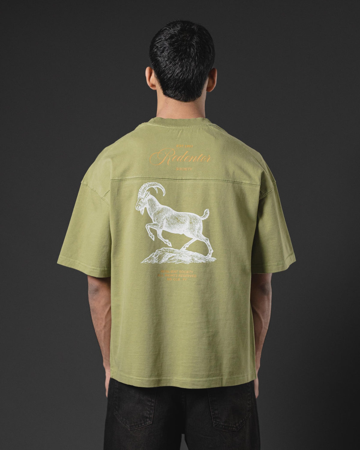 OVERSIZE REDENTOR SOCIETY CLUB GREEN
