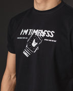 T-SHIRT OTTO CLOCK BLACK