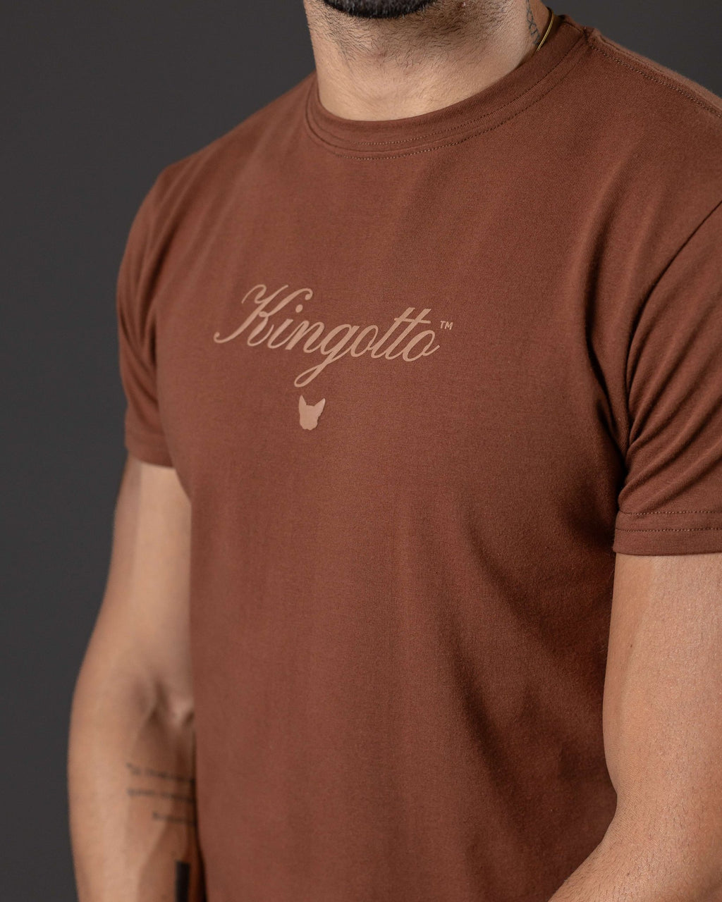T-SHIRT OTTO NEW BASIC HERA BROWN