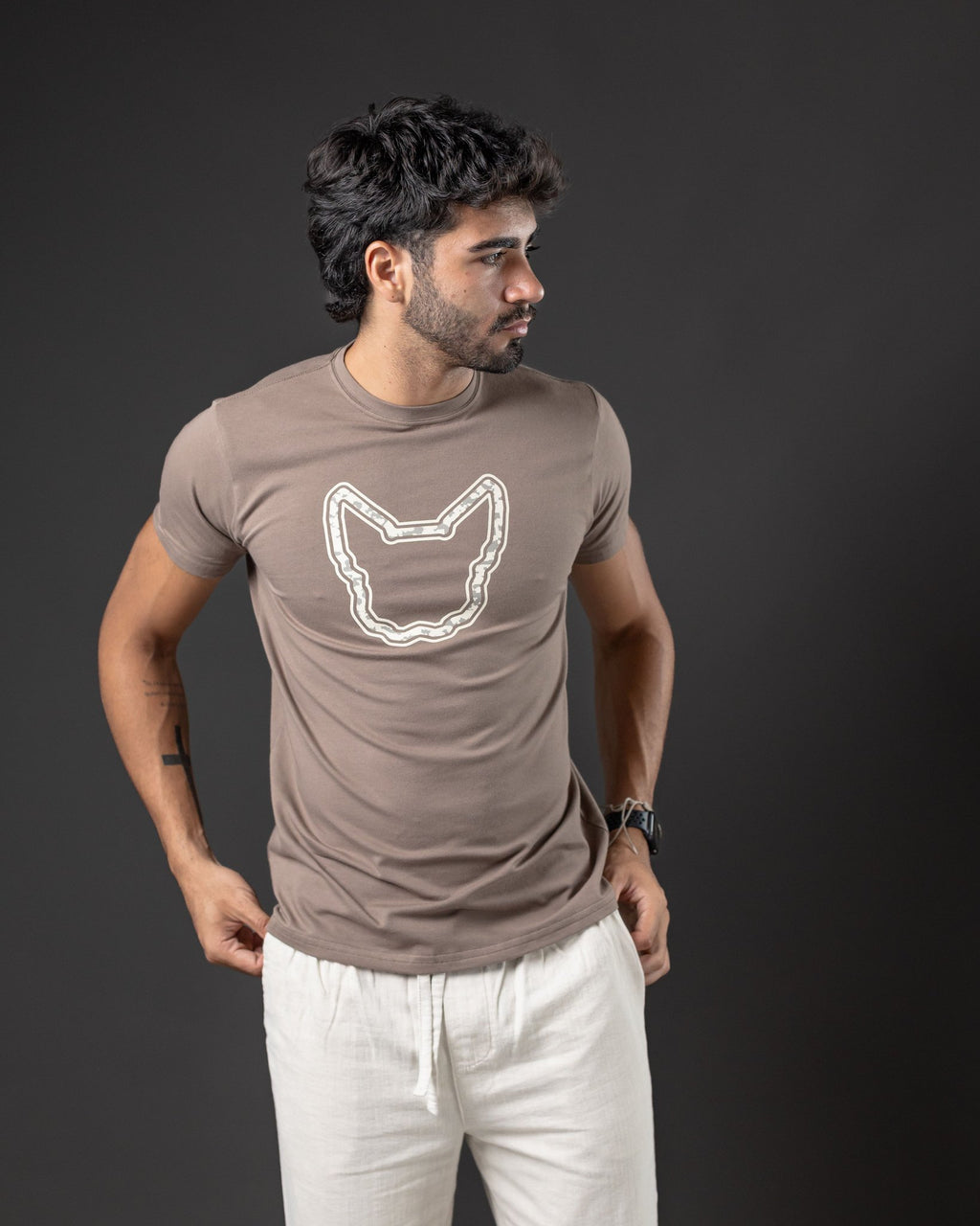 T-SHIRT OTTO SHADE BEIGE OSC.