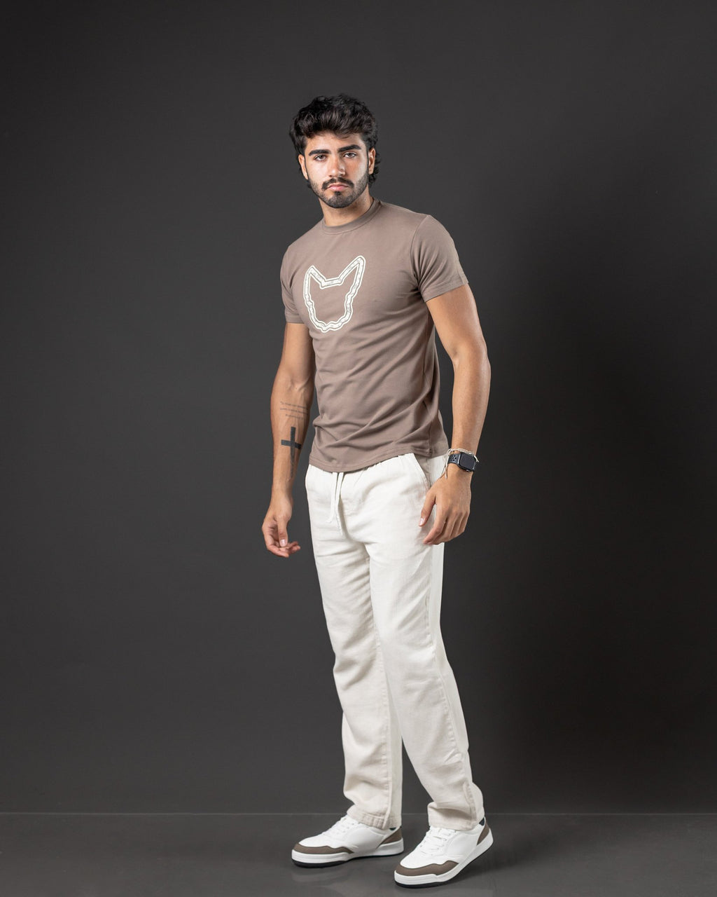 T-SHIRT OTTO SHADE BEIGE OSC.