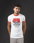T-SHIRT OTTO RINGER TEE MARFIL/RED
