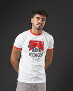 T-SHIRT OTTO RINGER TEE MARFIL/RED
