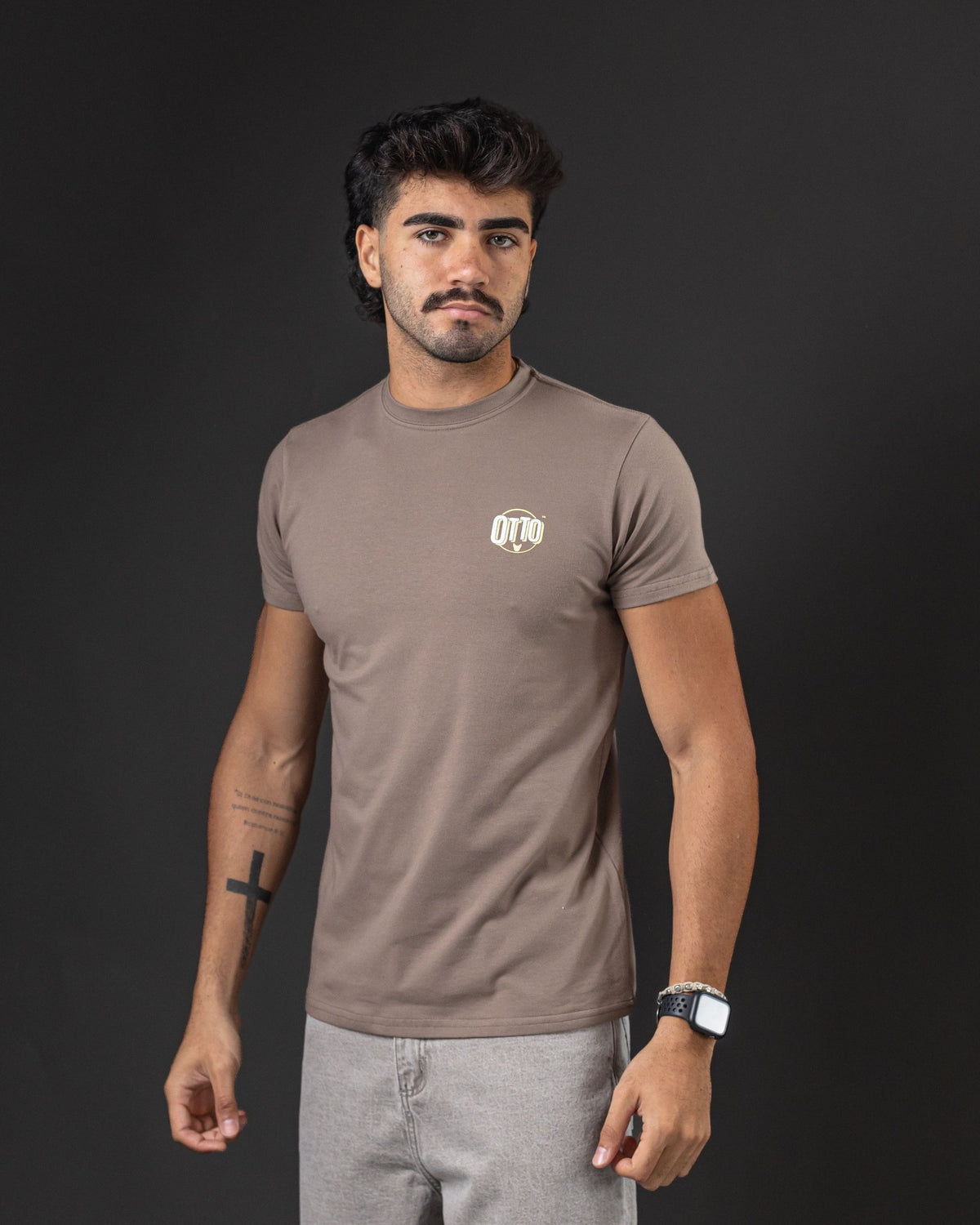 T-SHIRT NEW BASIC OTTO BEIGE OSC.