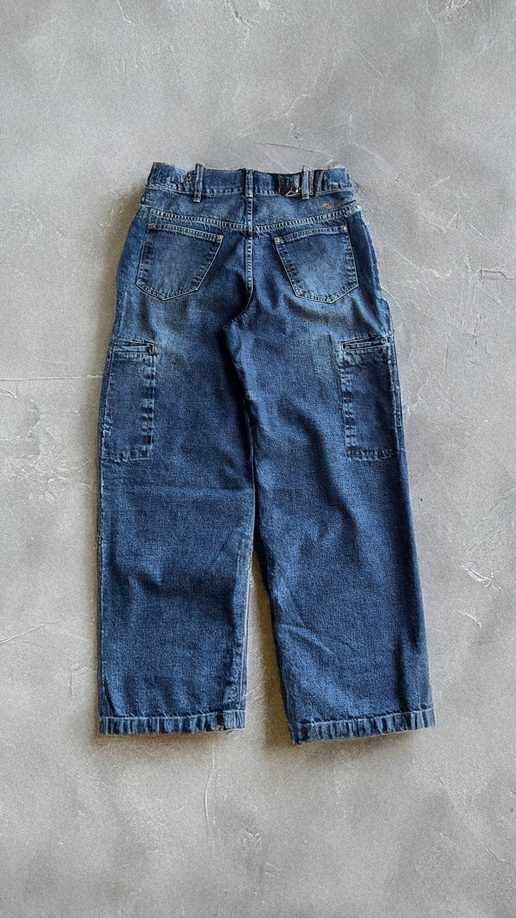 BAGGY SIDE POCKET BLUE SNOW