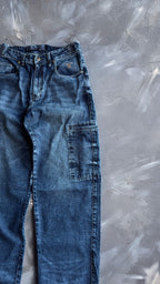 BAGGY SIDE POCKET BLUE SNOW