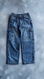 BAGGY SIDE POCKET BLUE SNOW