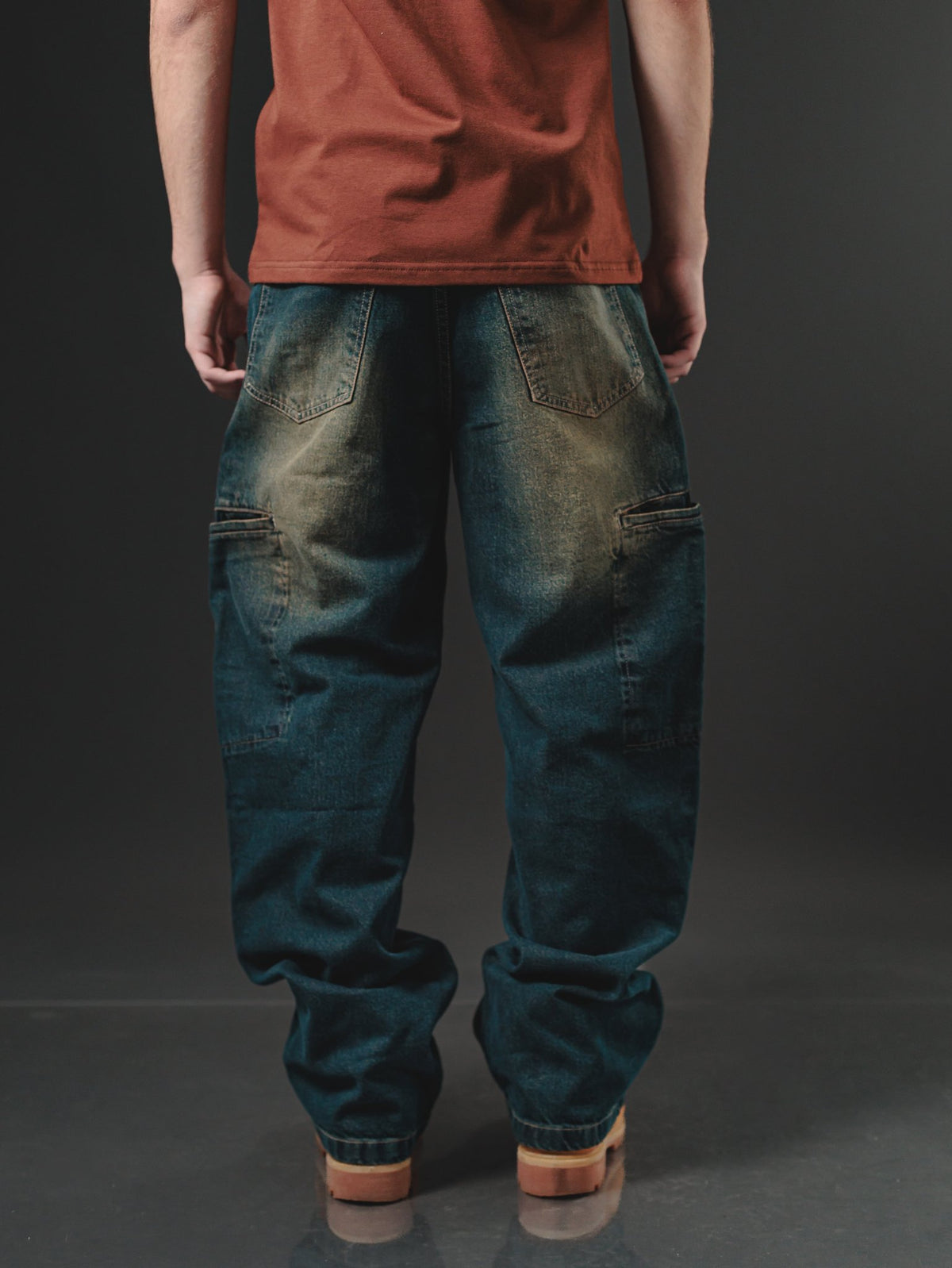 BAGGY SIDE POCKET BLUE RUSTY
