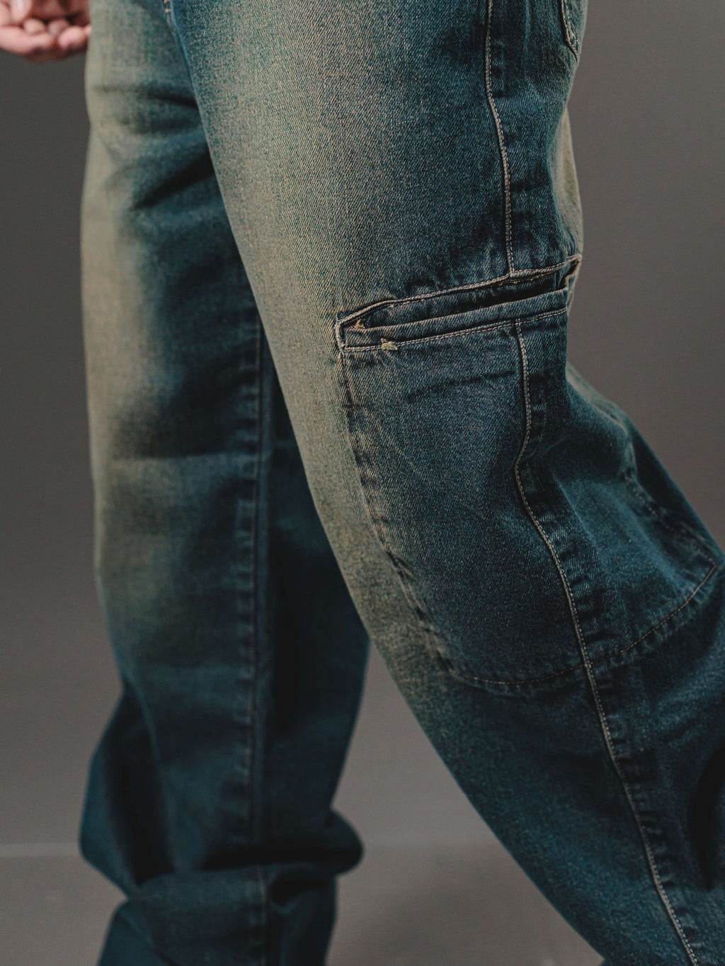 BAGGY SIDE POCKET BLUE RUSTY