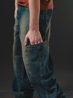 BAGGY SIDE POCKET BLUE RUSTY