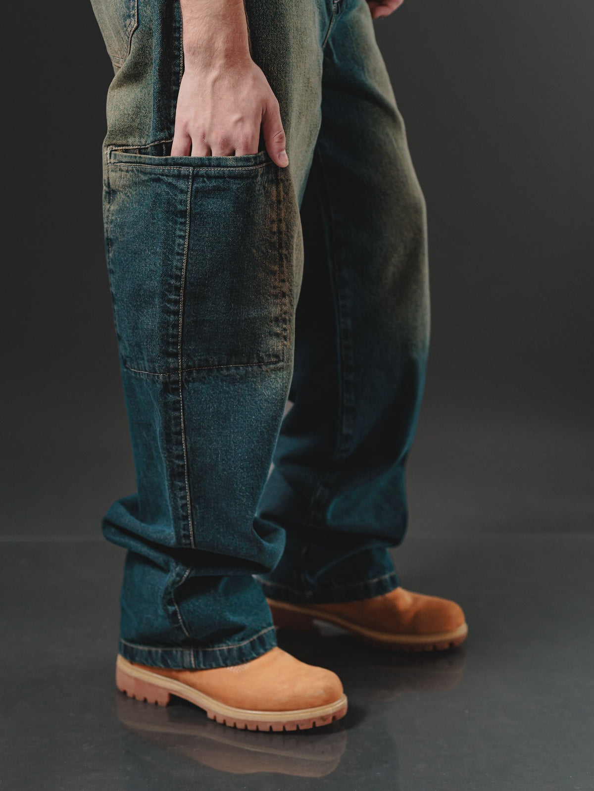 BAGGY SIDE POCKET BLUE RUSTY