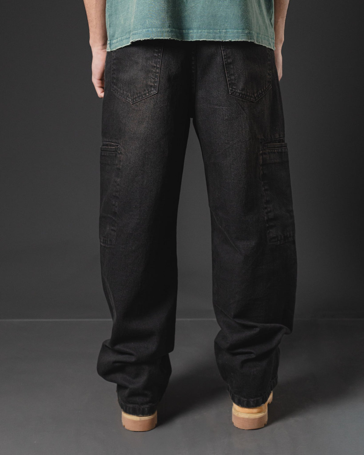 BAGGY SIDE POCKET BLACK RUSTY