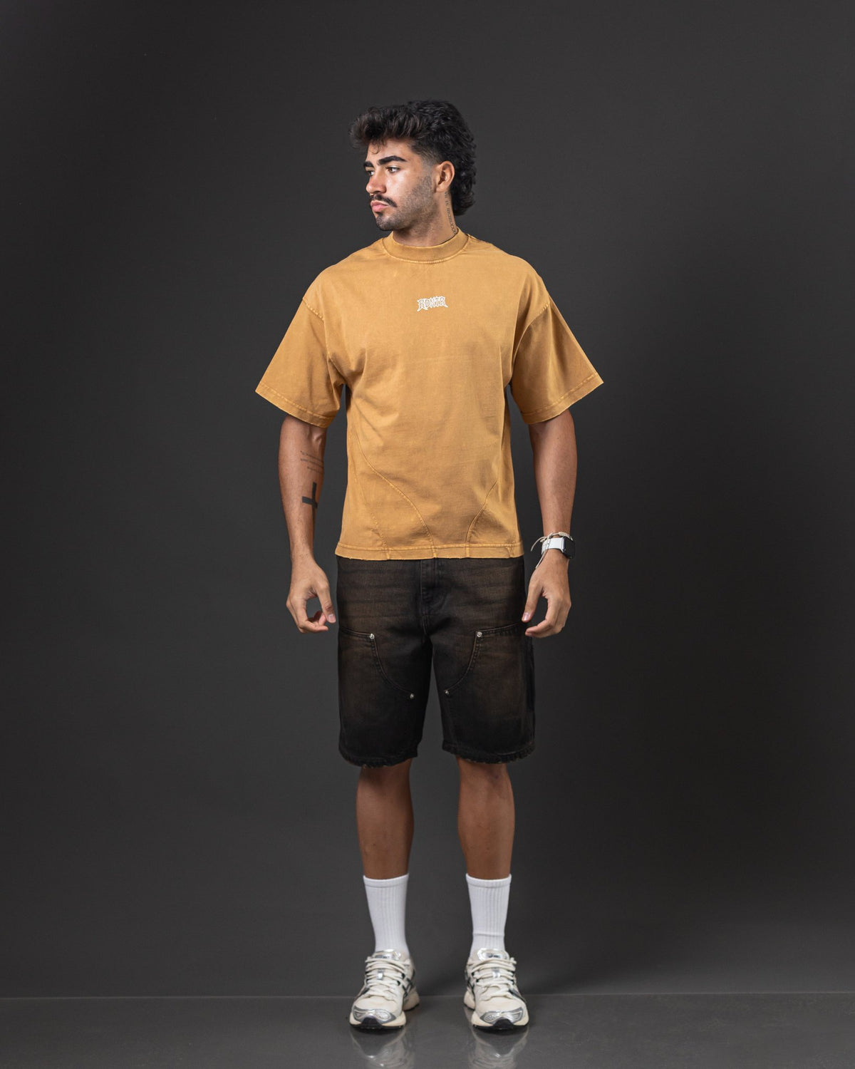 BERMUDA CARPENTER NEGRO OXIDADO