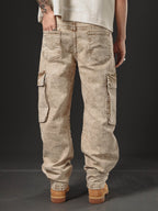 BAGGY GIANT POCKET CAMEL SNOW