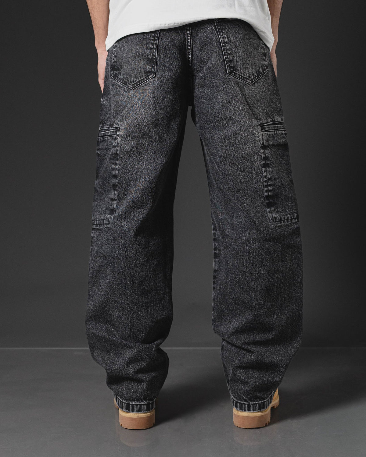 BAGGY SIDE POCKET BLACK SNOW