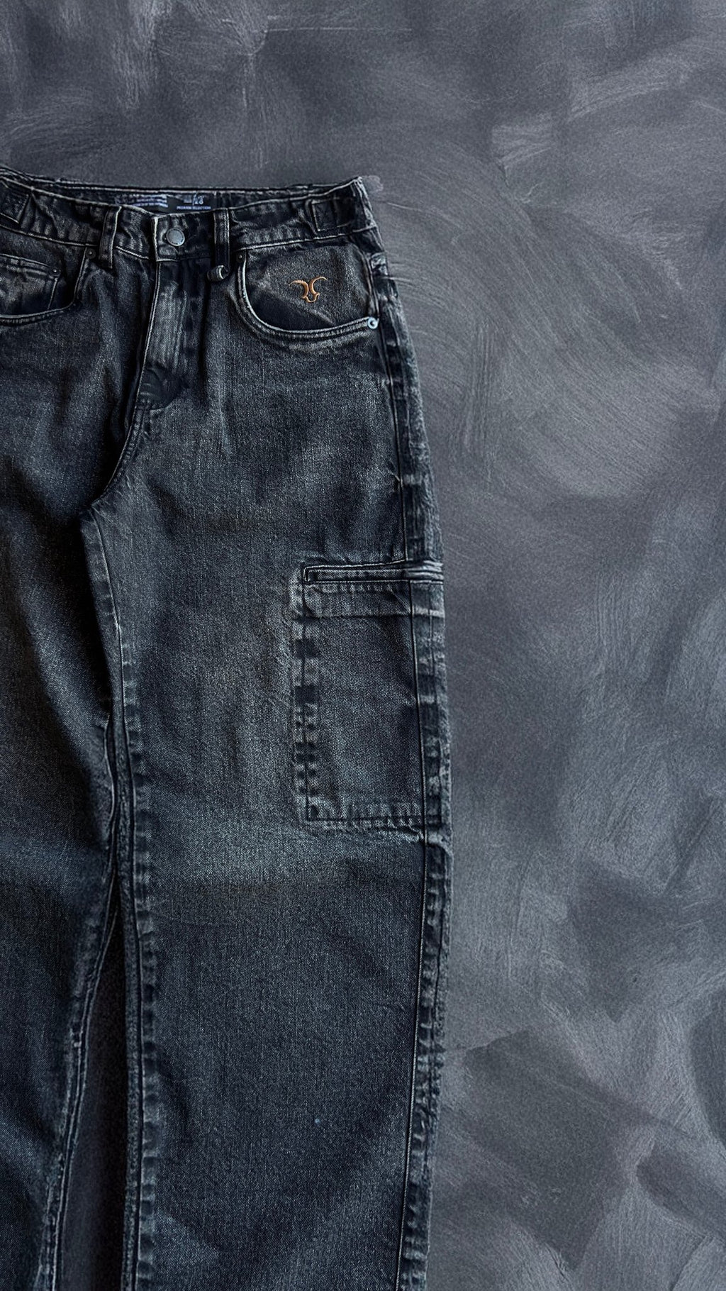 BAGGY SIDE POCKET BLACK SNOW