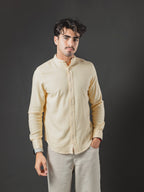 CAMISA DE LINO OTTO AMARILLO
