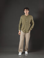 CAMISA DE LINO OTTO GREEN