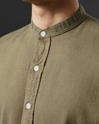 CAMISA DE LINO OTTO GREEN