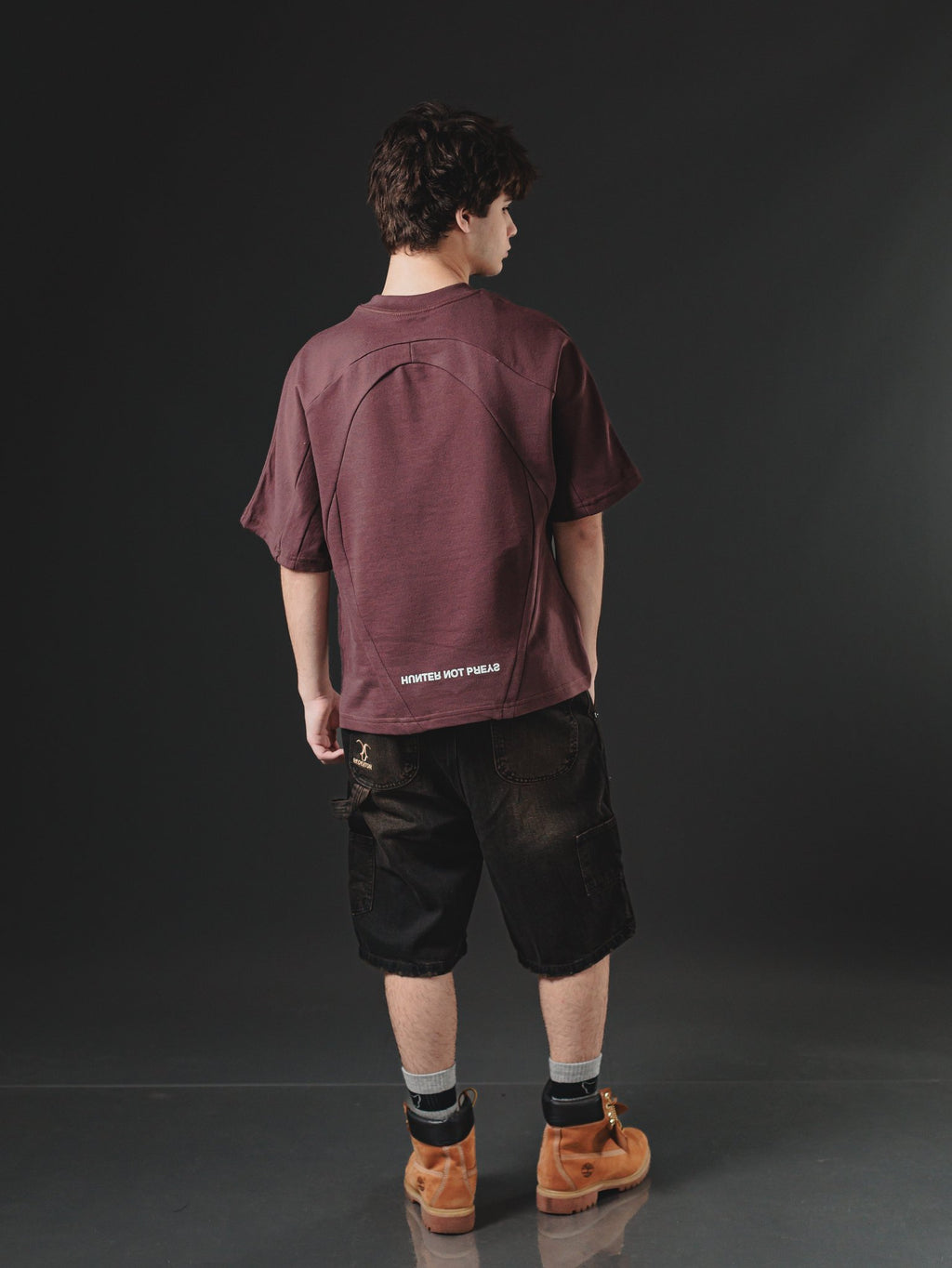 OVERSIZE REDENTOR DISTURBE CUT BROWN