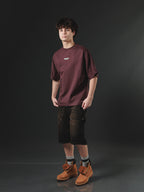 OVERSIZE REDENTOR DISTURBE CUT BROWN