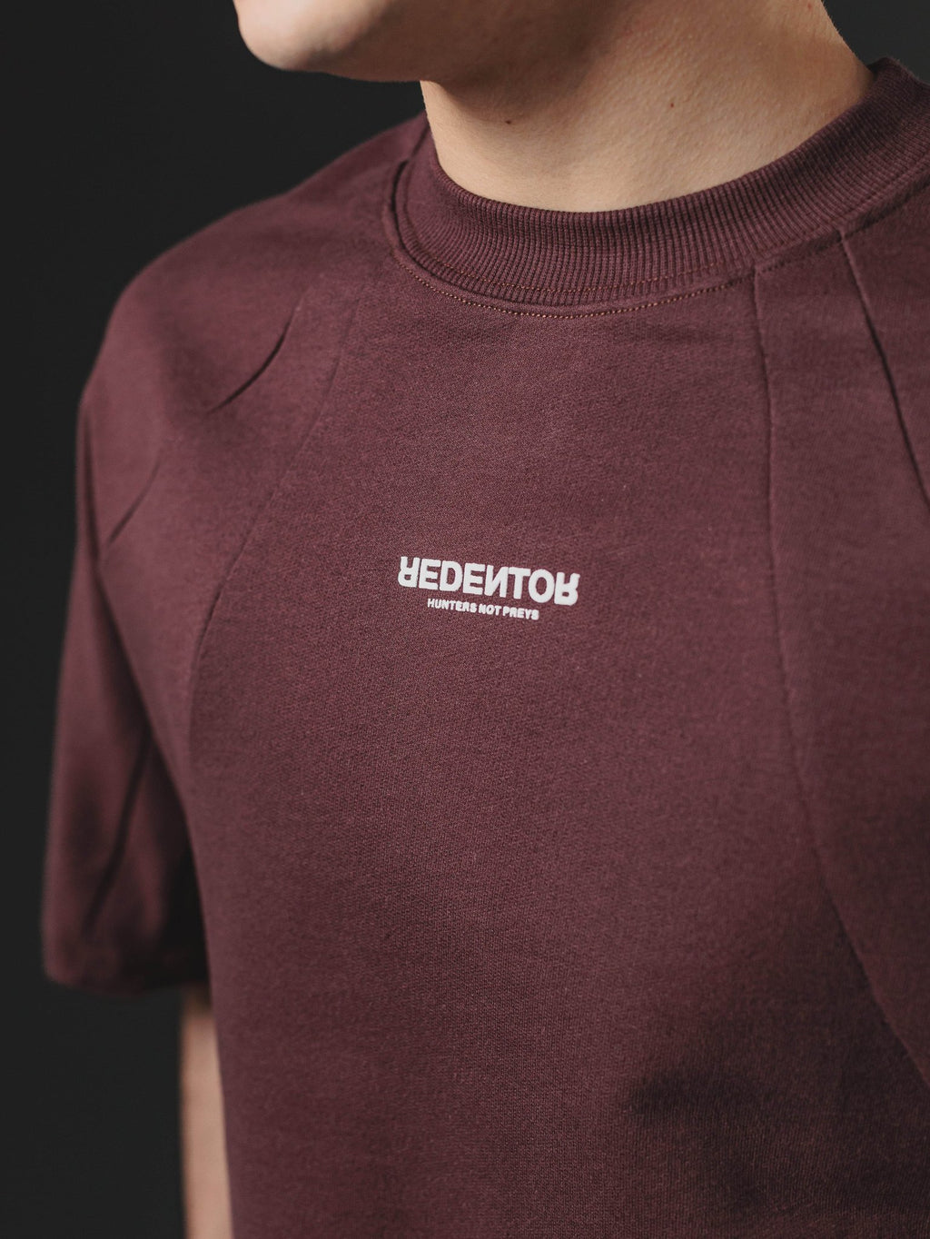 OVERSIZE REDENTOR DISTURBE CUT BROWN