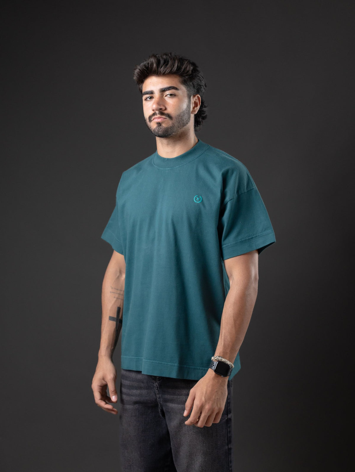 OVERSIZE NEW BASIC VERDE